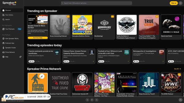 spreaker.com screenshot