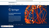 springer.com screenshot