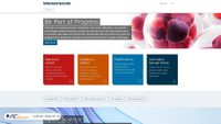 springernature.com screenshot