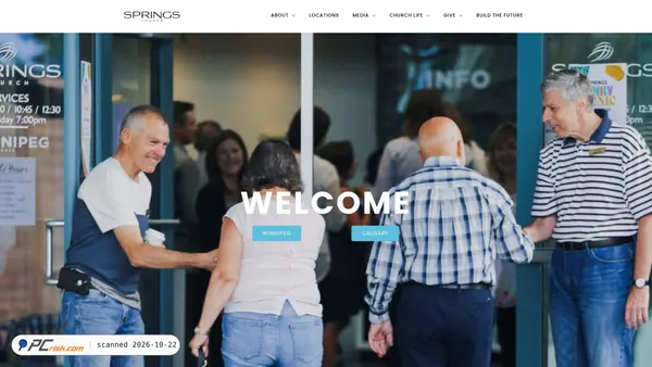 springschurch.com Screenshot