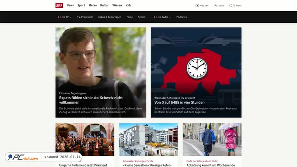 srf.ch screenshot