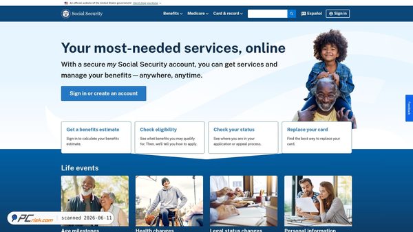 ssa.gov screenshot
