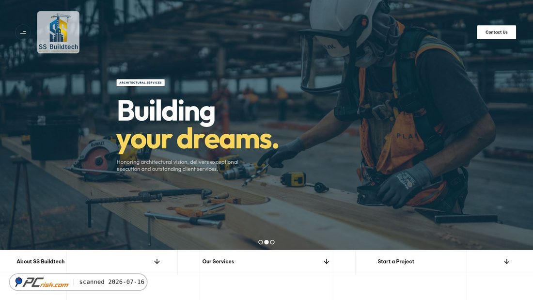 Screenshot of ssbuildtech.com.bd