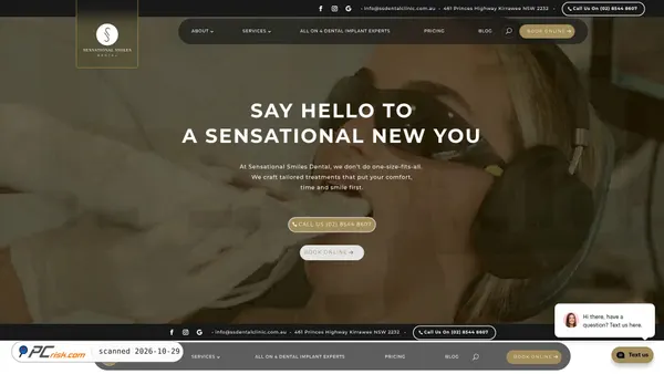 ssdentalclinic.com.au Screenshot