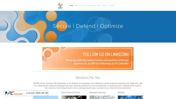 ssp.com Screenshot