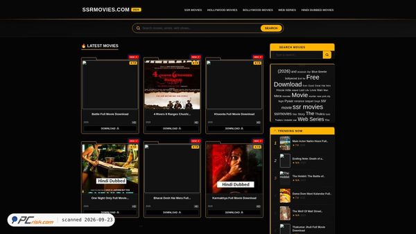 ssr-movies.com Screenshot