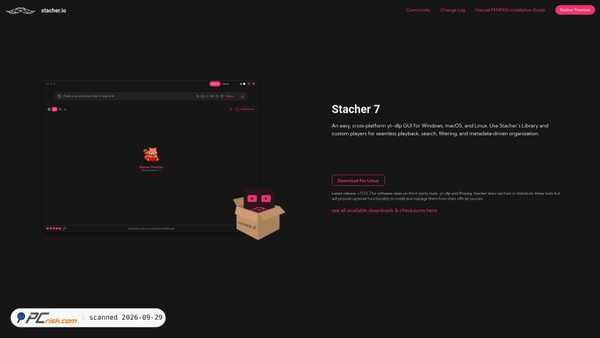 Captura de stacher.io