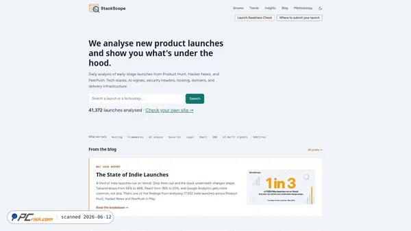 stackscope.dev screenshot
