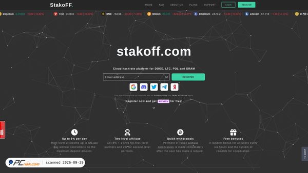 Zrzut ekranu stakoff.com