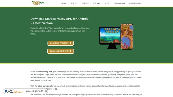 Zrzut ekranu stardewapkvalley.com