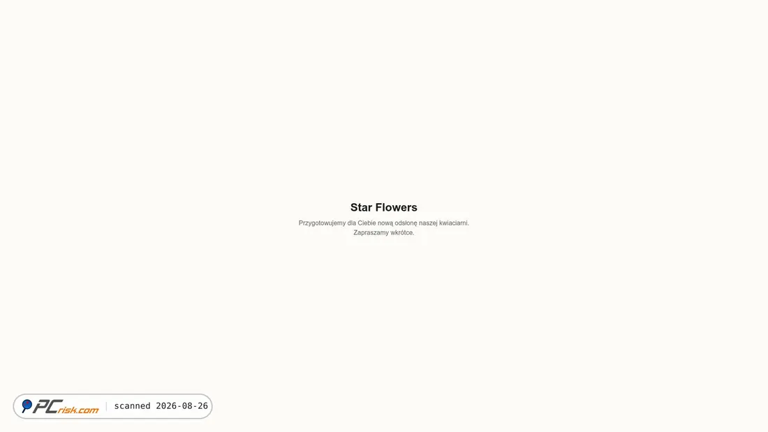 Screenshot of starflowers.pl