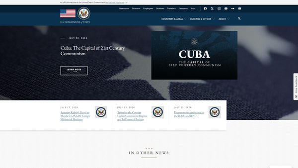 state.gov screenshot