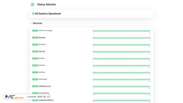 status.boger.dev screenshot