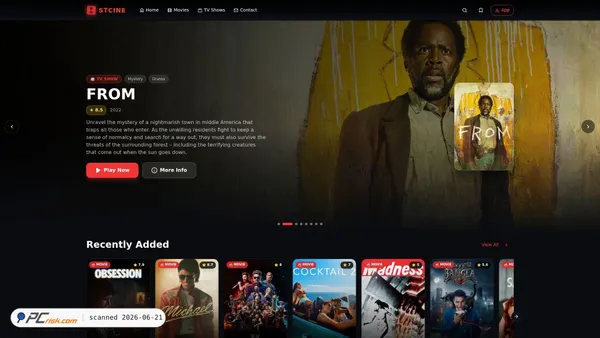 stcine.com screenshot