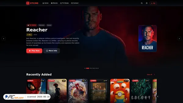 stcine.com screenshot