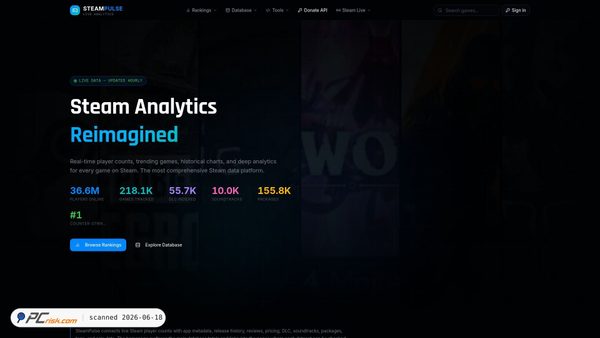 steampulse.org screenshot