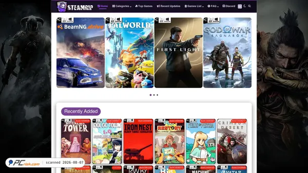 steamrip.com screenshot