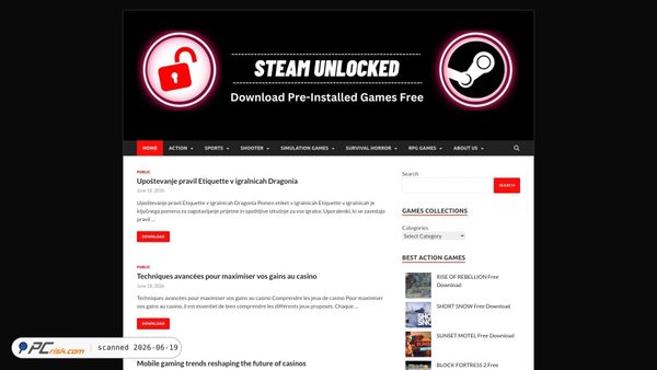 steamsunlocked.com screenshot