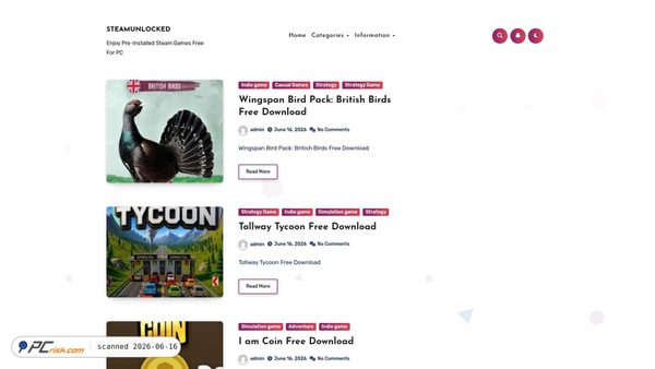 steamsunlocked.org screenshot