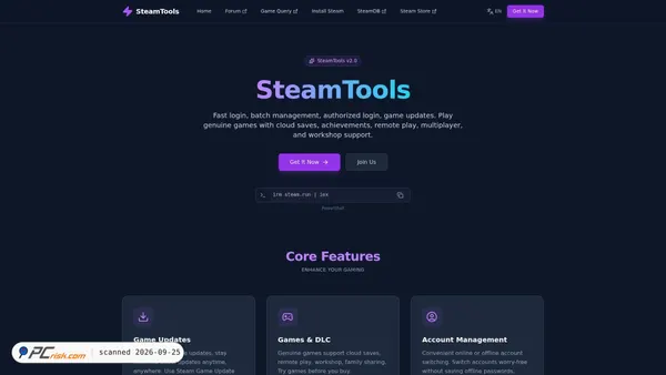 steamtools.net screenshot