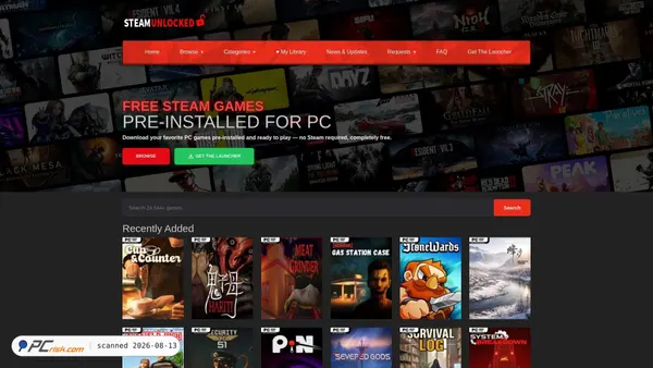 steamunlocked.com screenshot