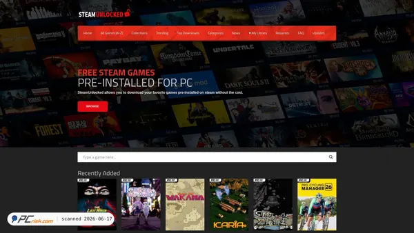 steamunlocked.org screenshot