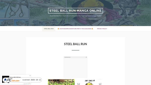 Captura de steel-ball-run.com