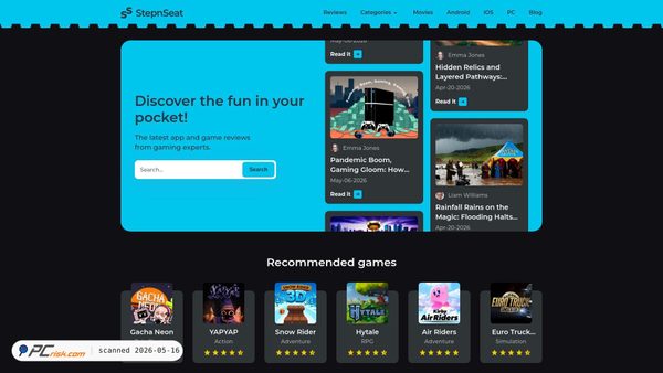 stepnseat.com screenshot
