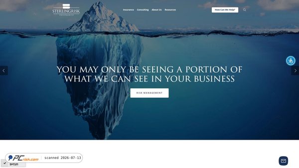 sterlingrisk.com screenshot