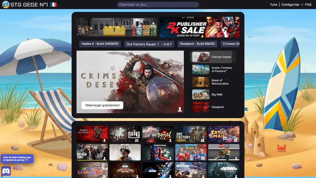 Screenshot of stggege.com