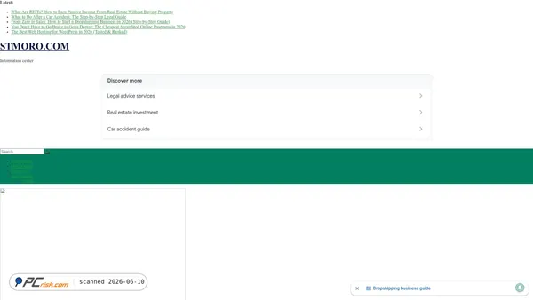 stmoro.com screenshot