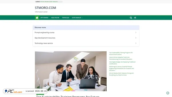 stmoro.com screenshot