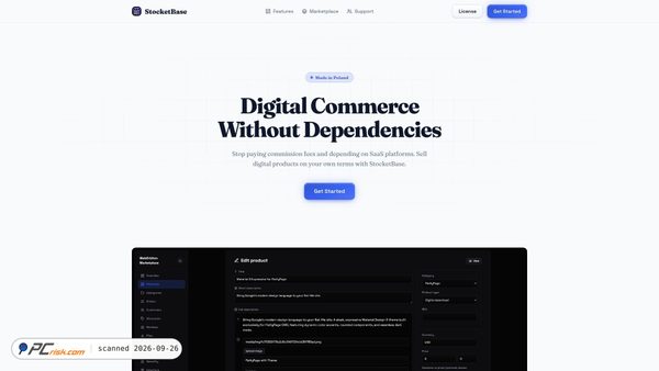 stocketbase.com screenshot