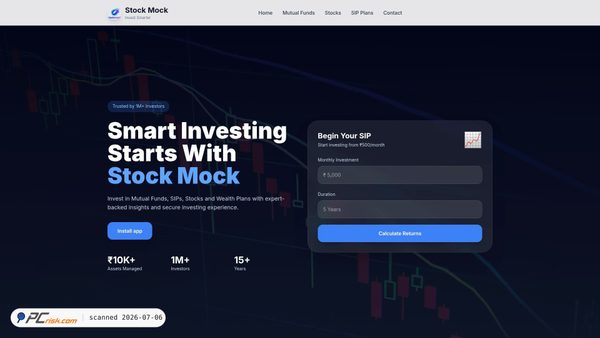 stockmock.co.in screenshot