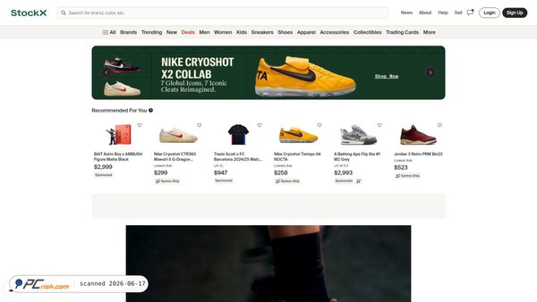 stockx.com screenshot