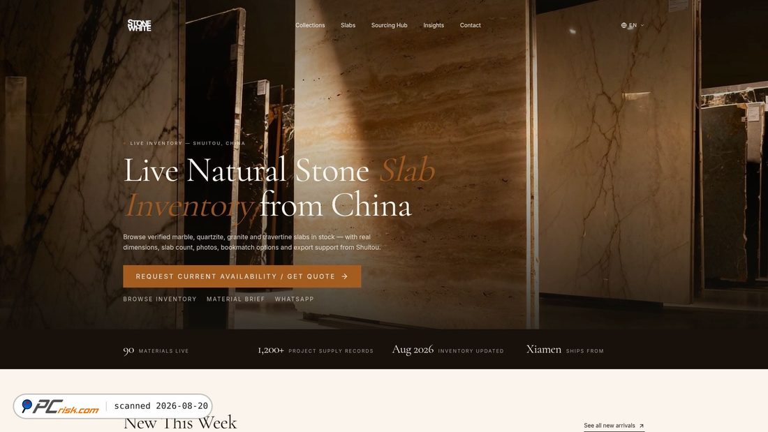 Screenshot of stonewhite.co