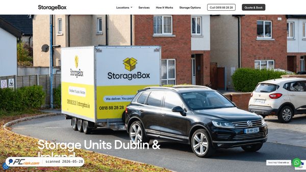 storagebox.ie screenshot