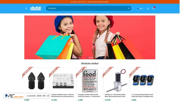 store.elmleigha.com screenshot