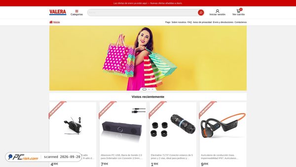 store.valegroven.com screenshot