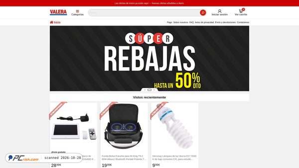 Zrzut ekranu store.valegroven.com