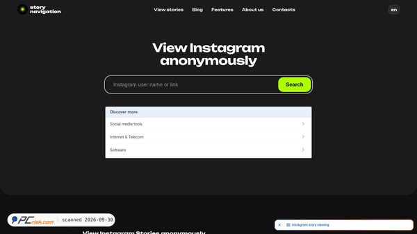 storynavigation.com screenshot