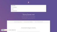 storysaver.net screenshot