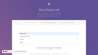 storysaver.net Screenshot