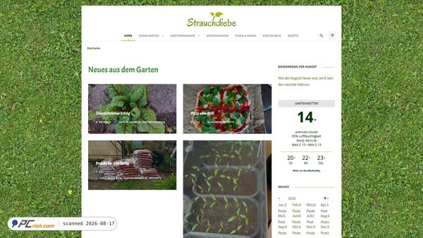 Screenshot di strauchdiebe.de