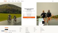 strava.com screenshot