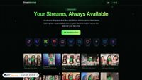 Capture d’écran de streamarchive.io