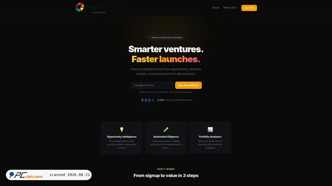 Screenshot of streamcommunity.com