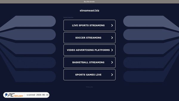 streameast.biz screenshot