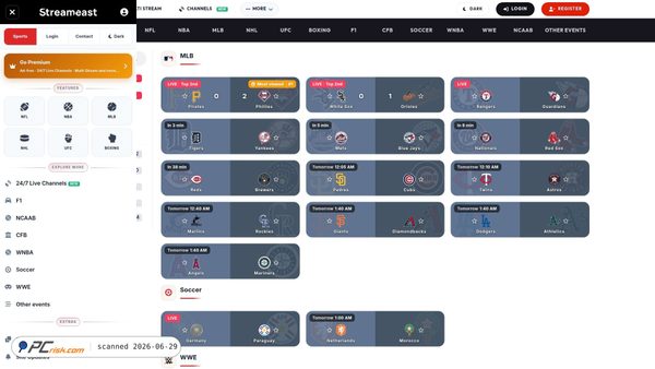 streameast.ms screenshot