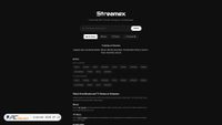 streamex.ws Screenshot